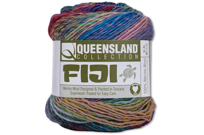 Fiji Hand-Painted Superwash Wool, #1008 St. Augustine