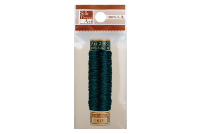 Silk Art Thread, #013 Dark Green