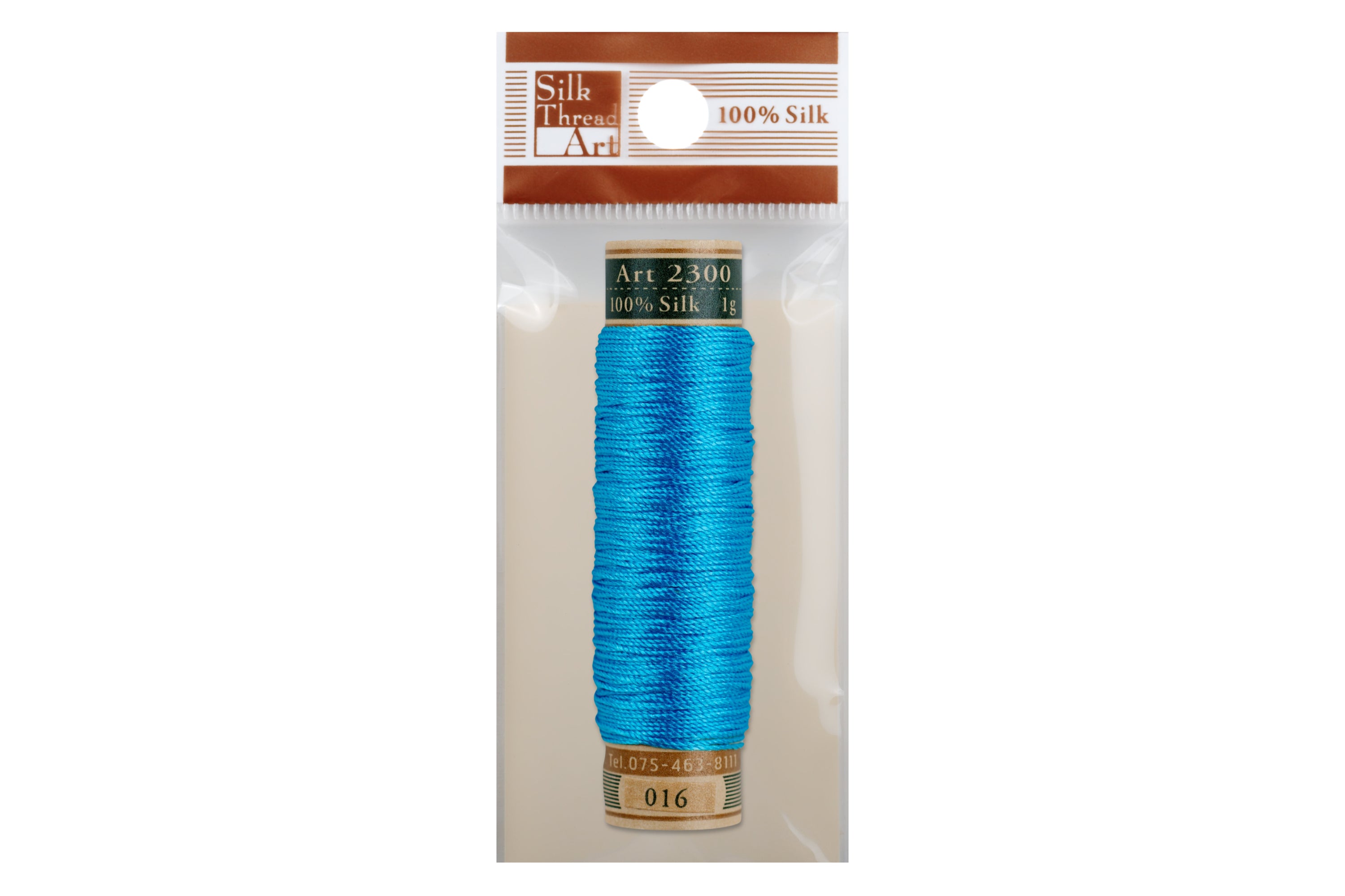 Silk Art Thread, #016 Sky Blue – St. Louis Art Supply