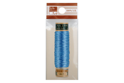 Silk Art Thread, #017 Cornflower Blue