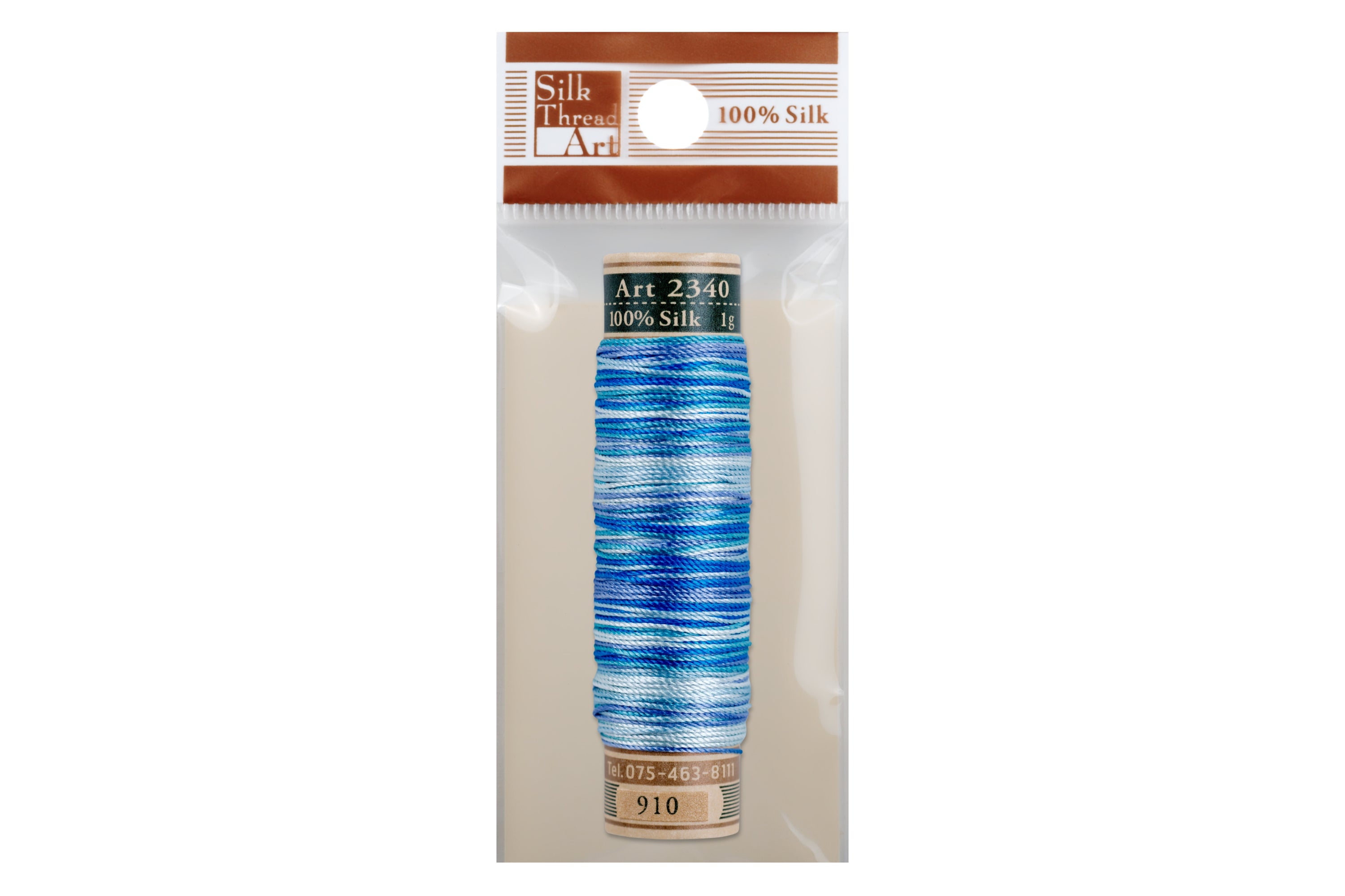 Silk Art Thread, #016 Sky Blue – St. Louis Art Supply