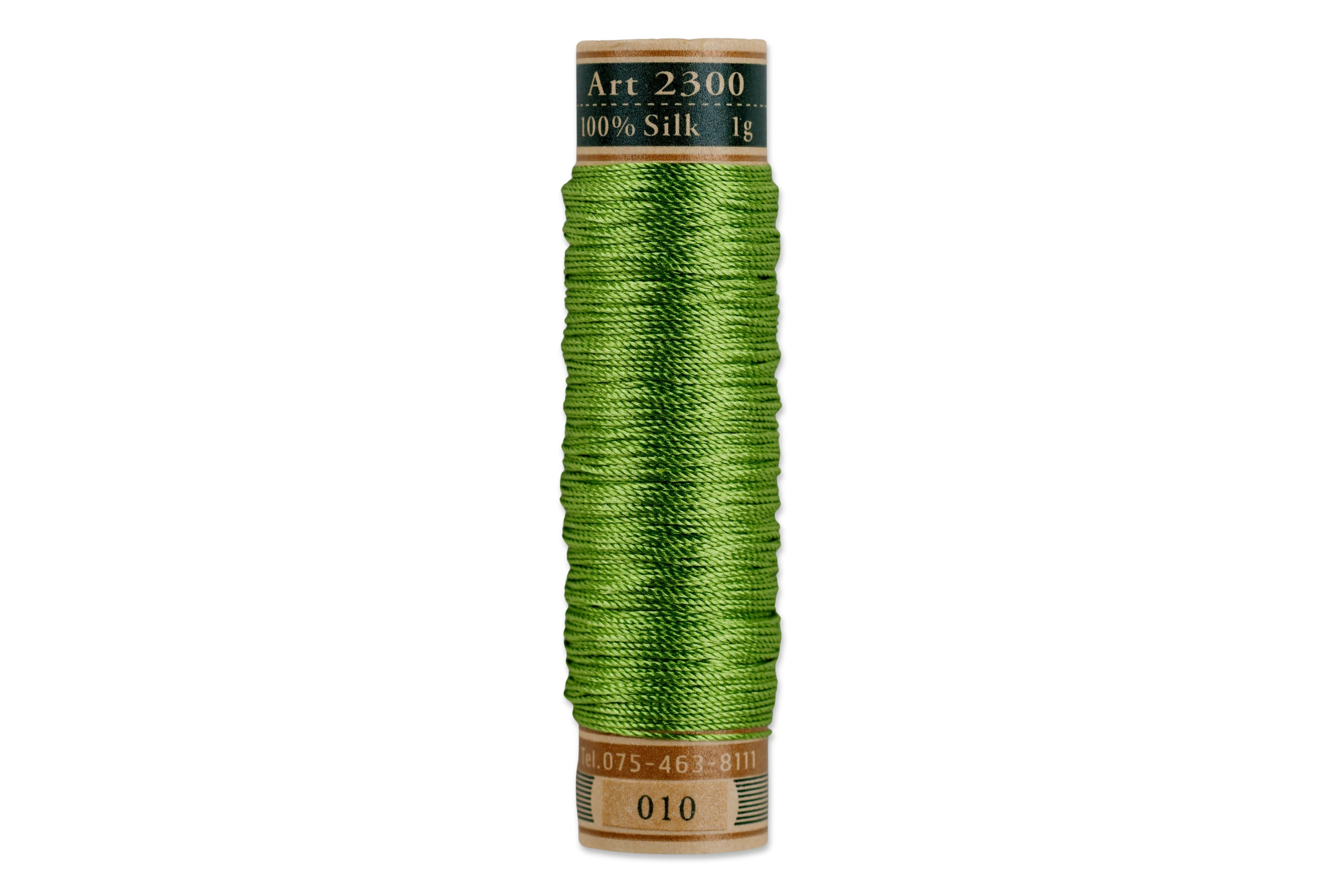 Silk Art Thread, #010 Grass Green