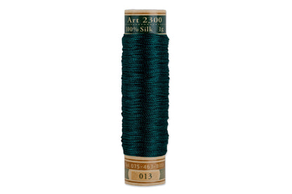 Silk Art Thread, #013 Dark Green