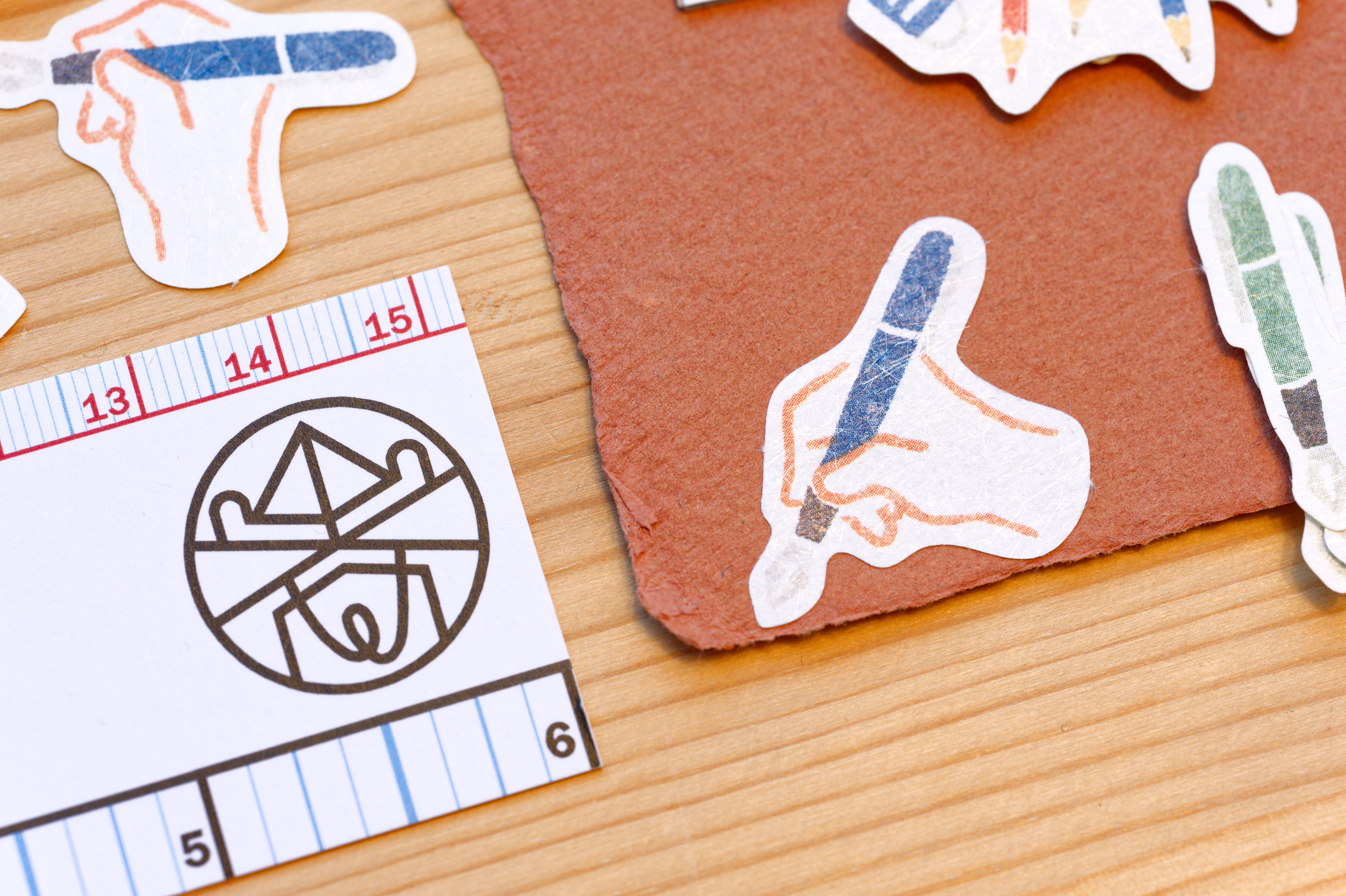 Washi Sticker Set, Stationery Shop