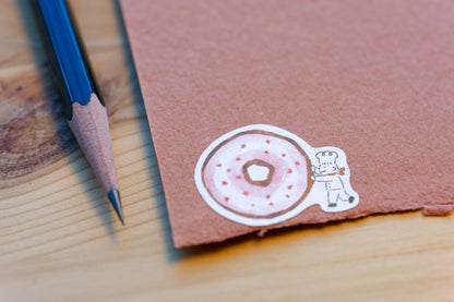 Washi Sticker Set, Donut Shop