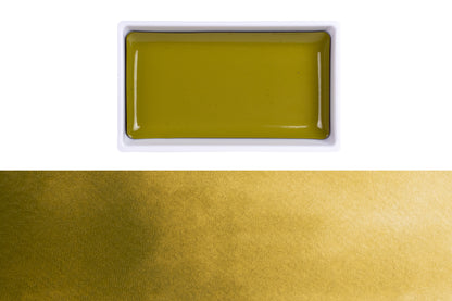 Gansai Tambi Watercolors, #405 Green Gold
