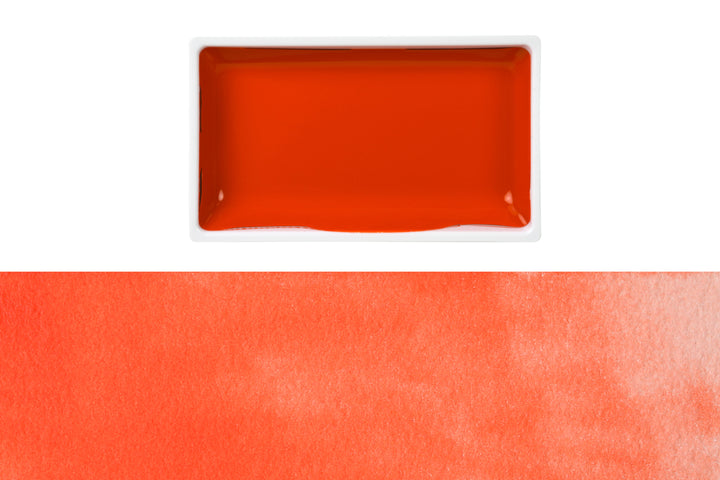 Gansai Tambi Watercolors, #31 Cadmium Scarlet