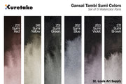 Gansai Tambi Sumi Colors, Set of 6
