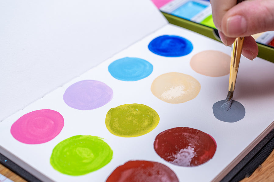Keebor 12 Colors Watercolor Paint Set for Kids, 24 Nigeria