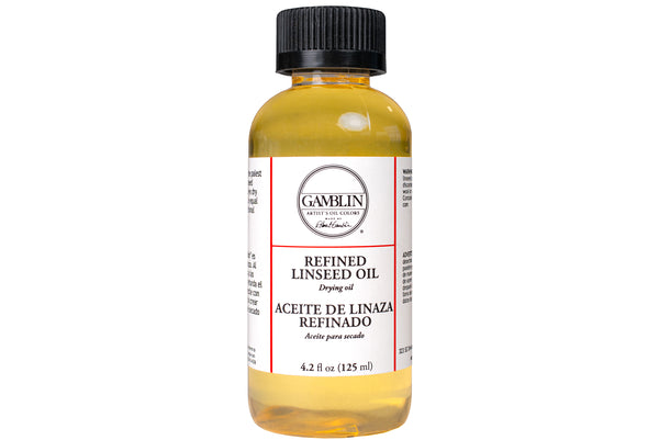 Gamblin Refined Linseed Oil – St. Louis Art Supply