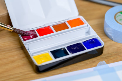 Tonic Watercolor Half Pans, #240 Phthalo Blue Reddish