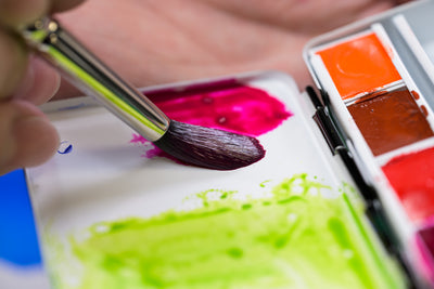 Tonic Watercolor Half Pans, #275 Ultramarine Purple