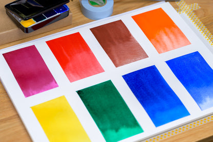 Tonic Watercolor Half Pans, #240 Phthalo Blue Reddish