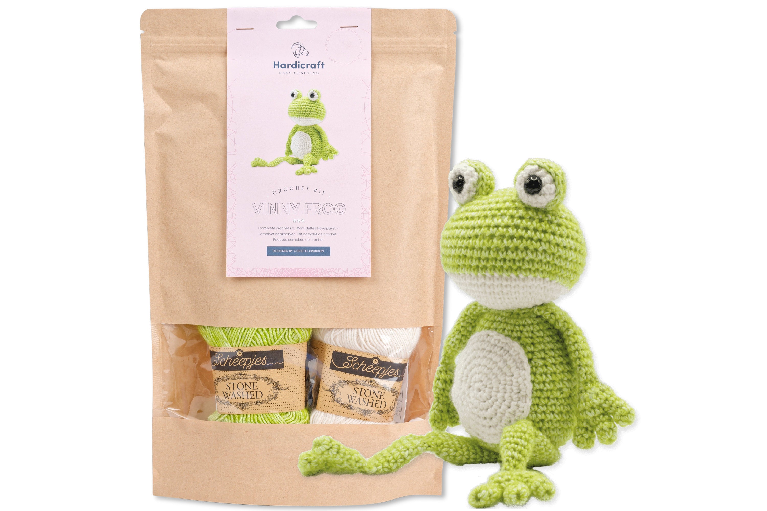 Vinny Frog Amigurumi Kit (Crochet)