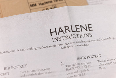 Harlene Overalls Sewing Pattern