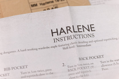 Harlene Overalls Sewing Pattern