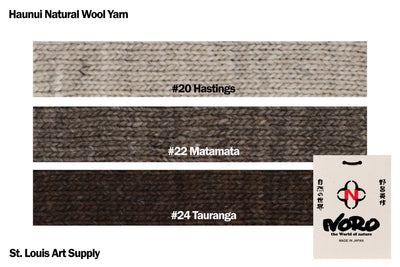 Haunui Natural Wool Yarn, #24 Tauranga