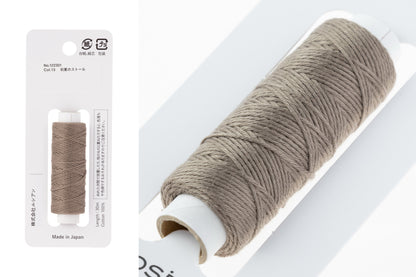 Hidamari Sashiko Thread, #013 Taupe