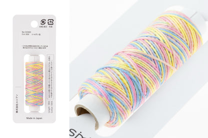 Hidamari Sashiko Thread, #303 Rainbow Sorbet