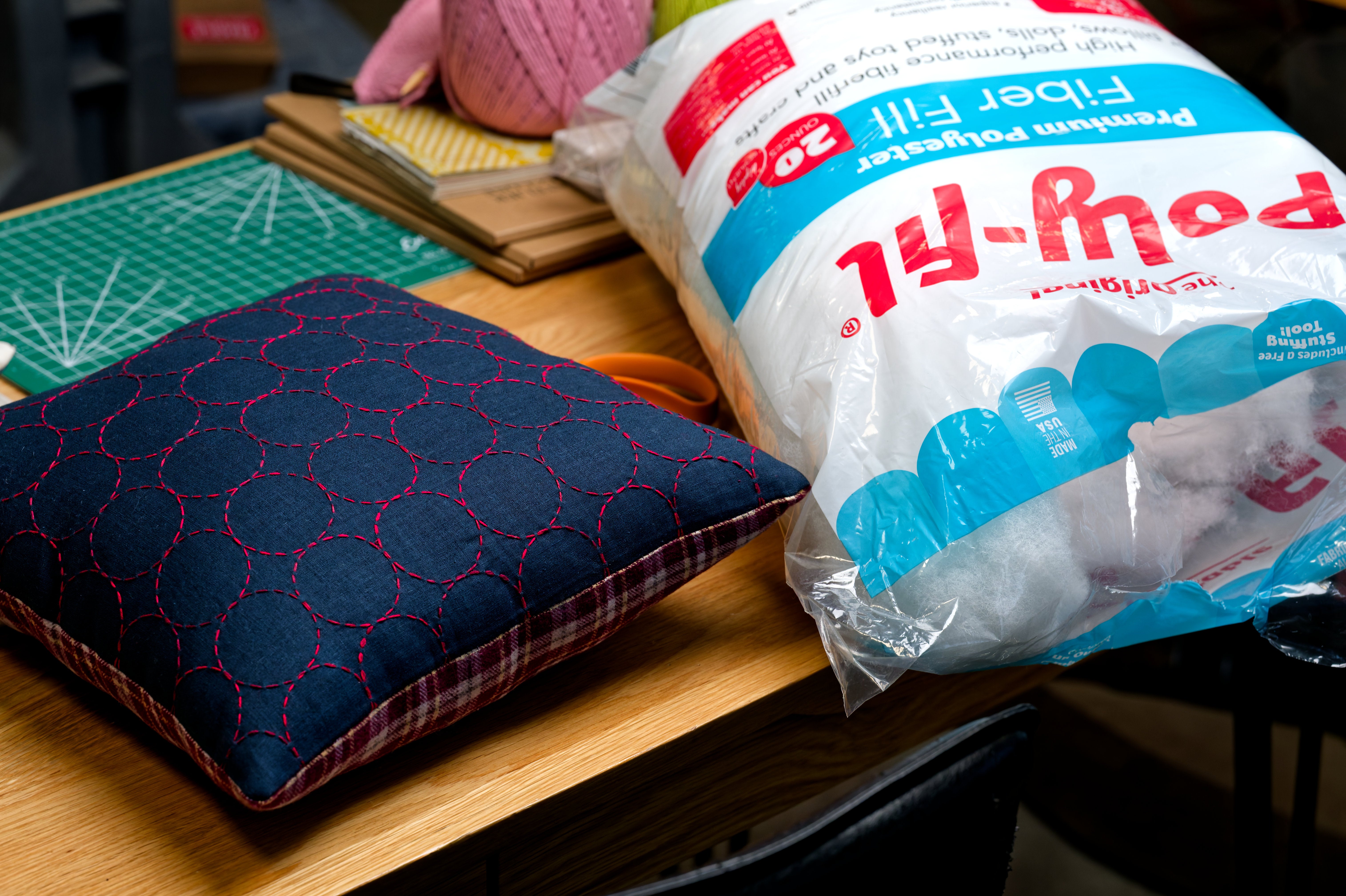 Hidamari Sashiko Thread, #401 Cranberry – St. Louis Art Supply