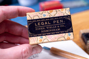 Hinks, Wells, & Co. #1872F Legal Pen (Vintage)
