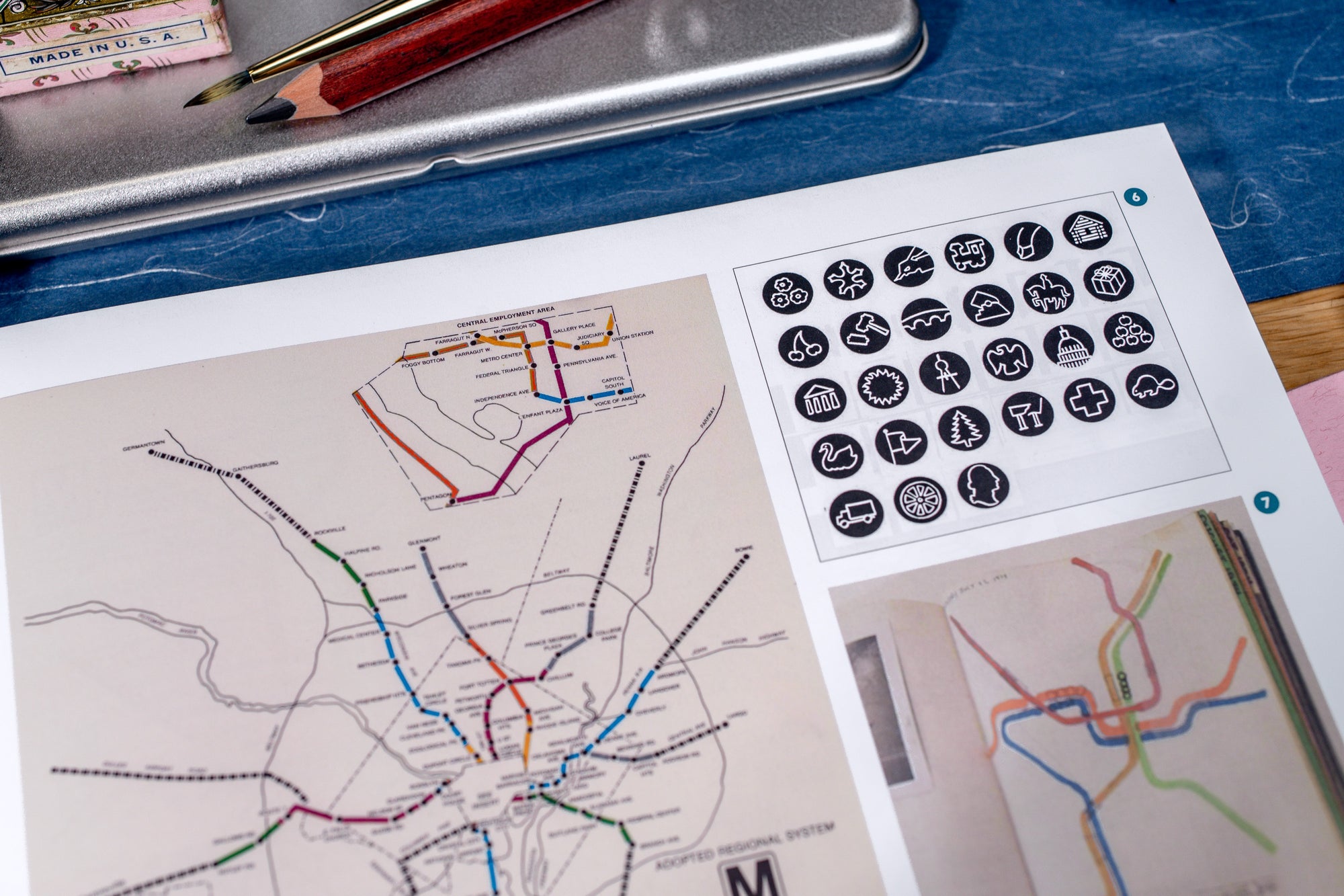 Iconic Transit Maps – St. Louis Art Supply