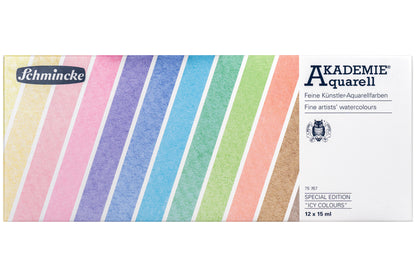 Akademie Aquarell, Icy Colors Set of 12