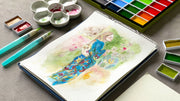 Kuretake - Gansai Tambi Watercolors, #831 Gem Pink - St. Louis Art Supply