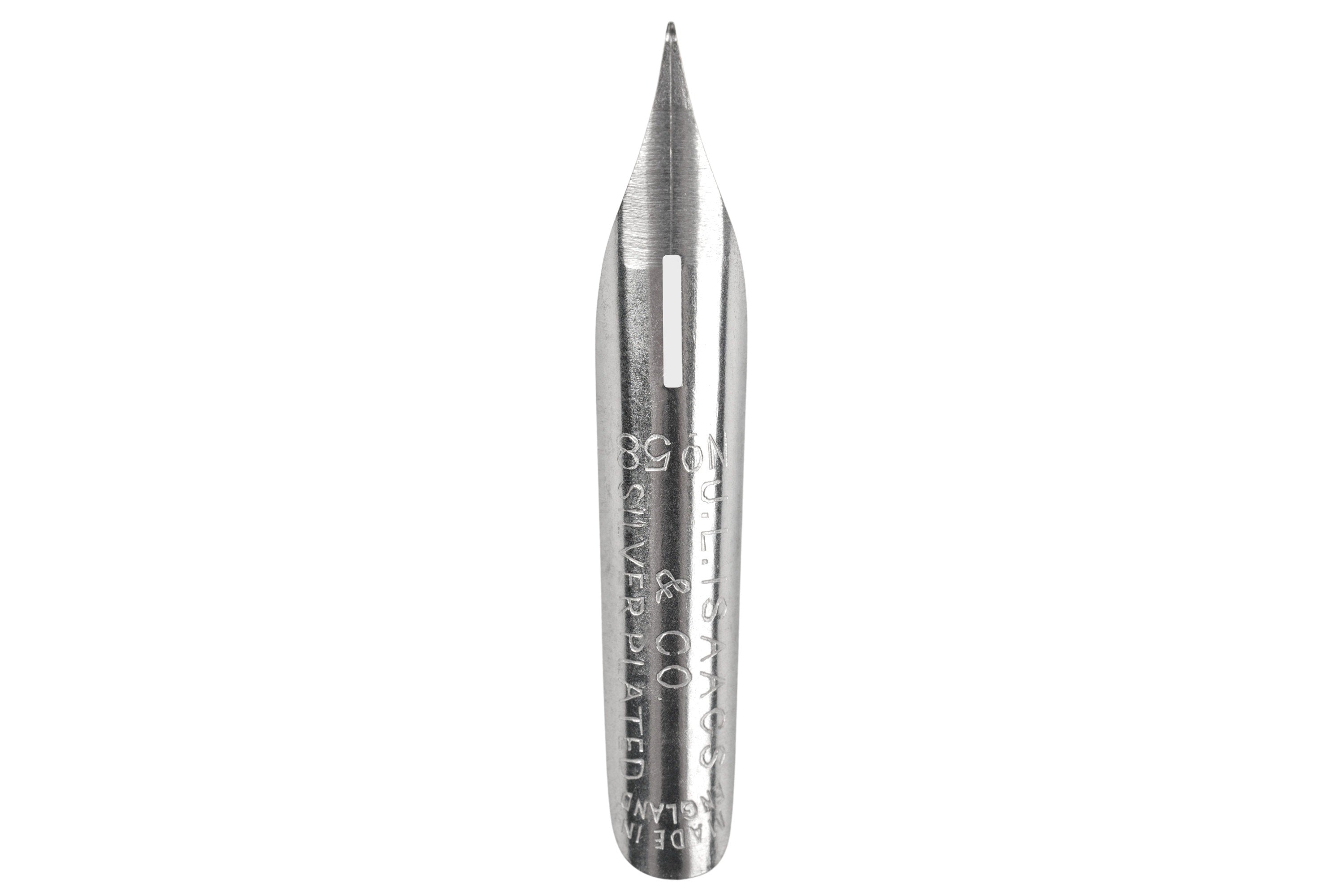 J.L. Isaacs #58 Silver-Plated Dip Pen