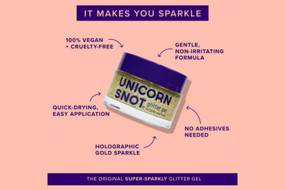 The Original Glitter Gel, Flamingo Pink
