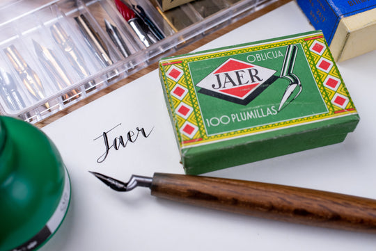 Jaer Oblique 807 Pen Nib (Vintage)
