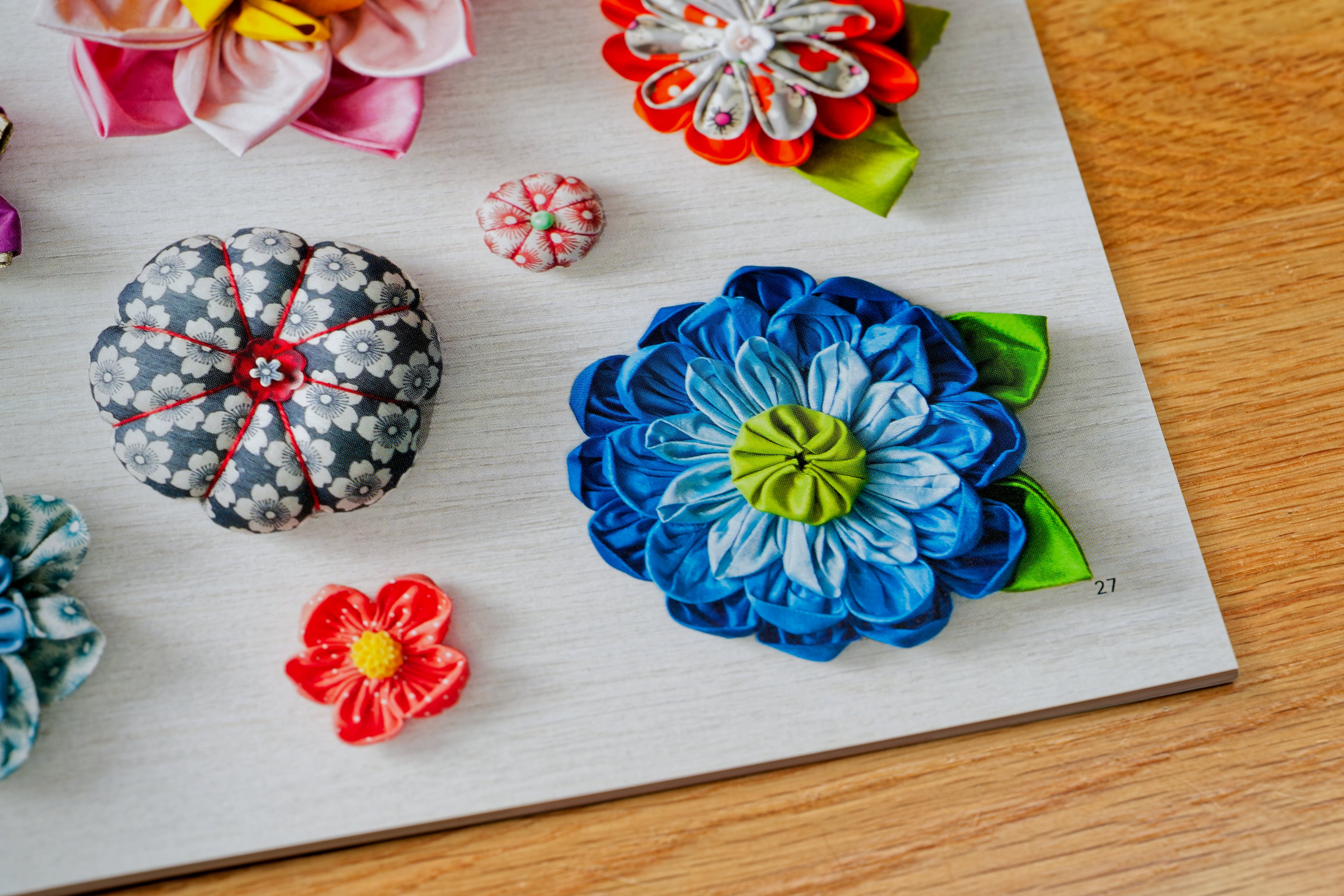 Japanese Fabric Flowers