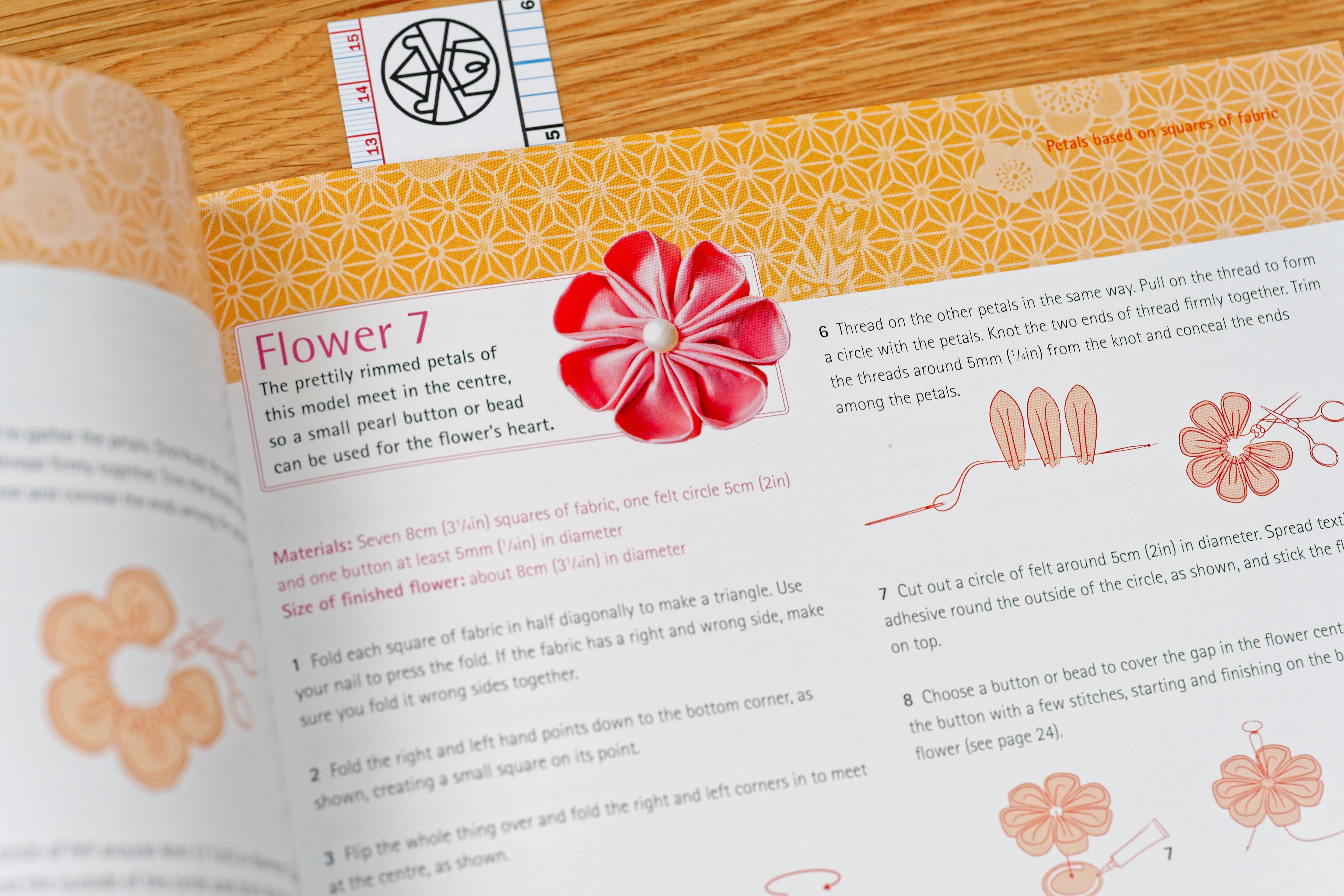 Japanese Fabric Flowers