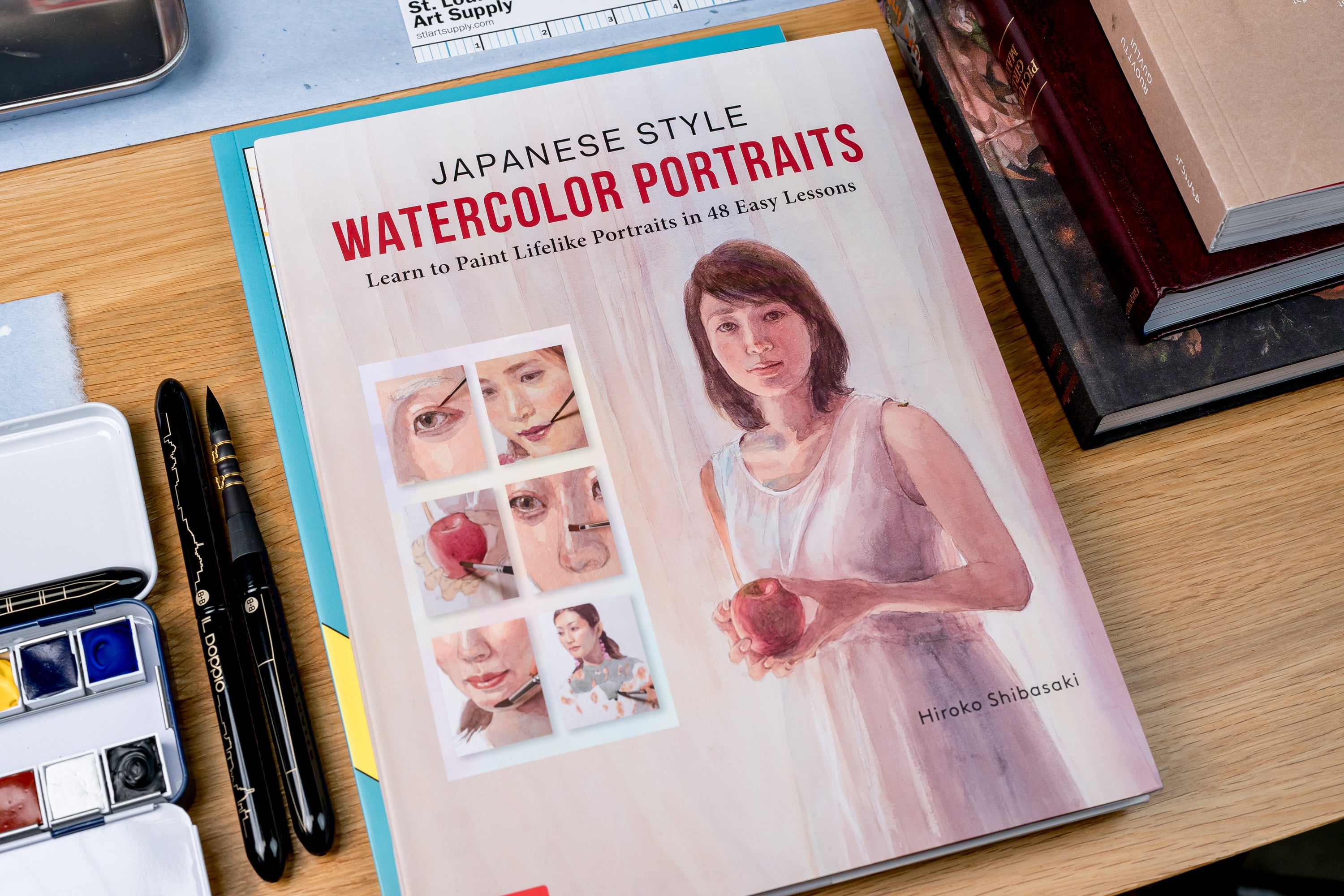 Japanese Style Watercolor Portraits – St. Louis Art Supply
