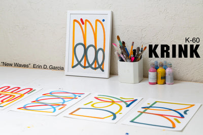 Krink K-60 Paint Marker, Silver