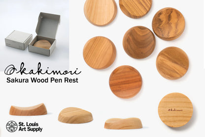 Sakura Wood Pen Rest