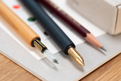 Kakimori - Sakura Wood Pen Holder - St. Louis Art Supply