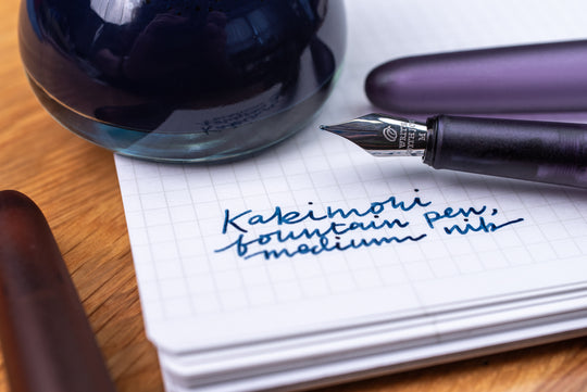 Kakimori Frost Fountain Pen, Violet