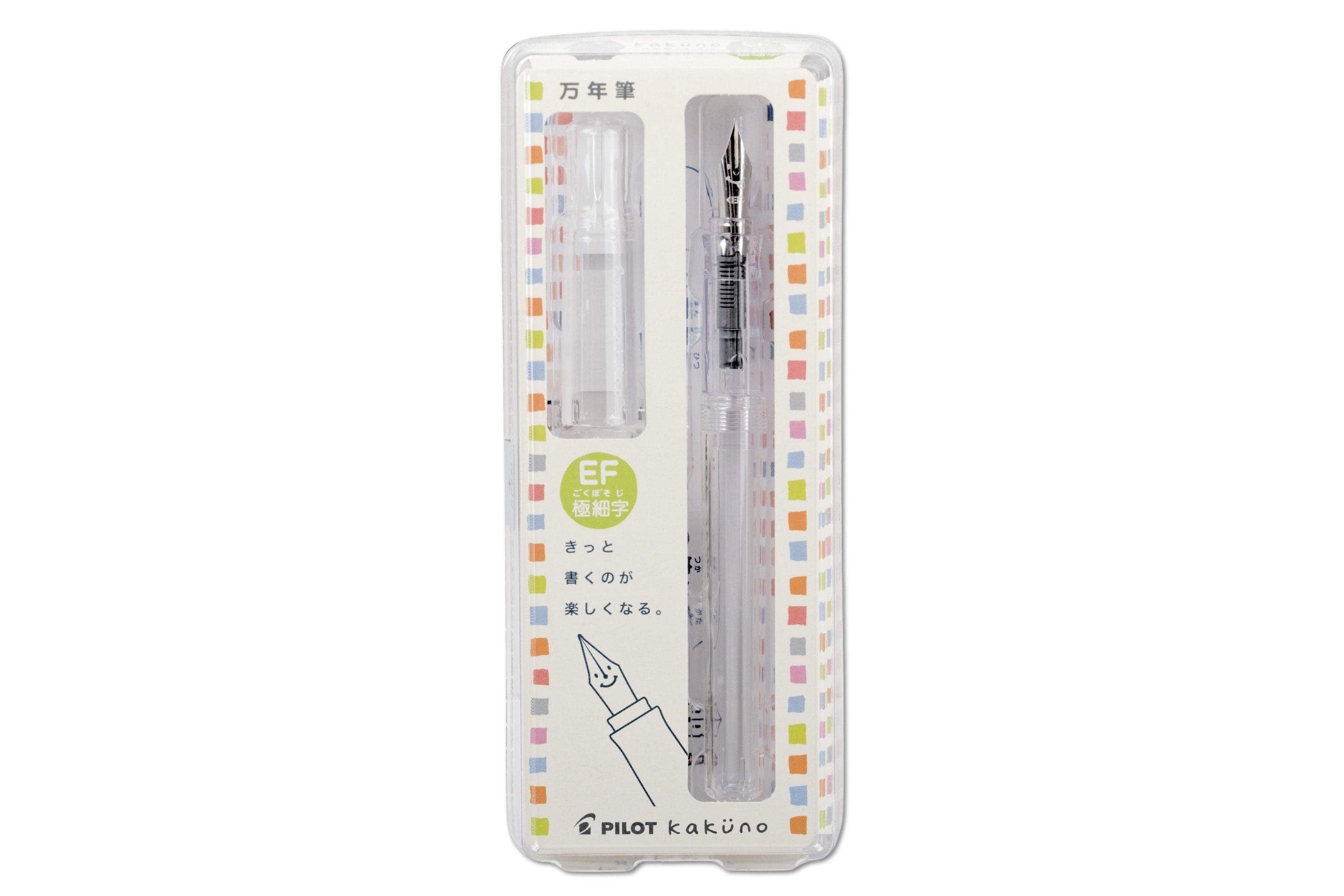 Pilot Kakuno Fountain Pen, Transparent