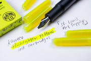 Kaweco Ink Cartridges, Highlighter Yellow
