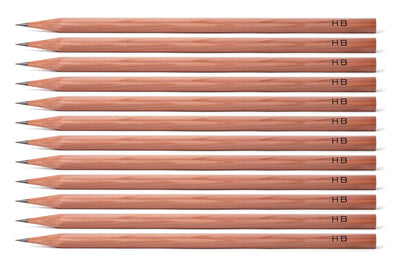 Kitaboshi Cedar Pencils, HB, Set of 12