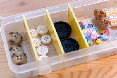 Now Now Buttons, Mottled Beige