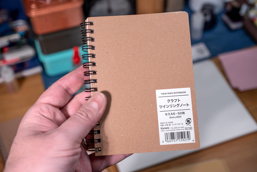 Basic Ring-Bound Notebook, Pocket Size