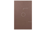 Lico Slim Notebook, Deep Brown