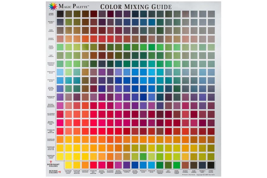 Color Mixing Guide, 11.5"