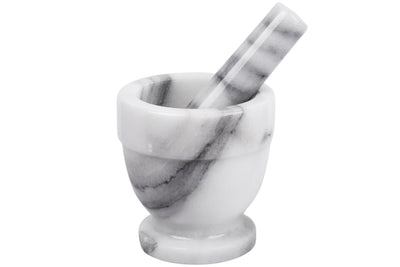 Carrara Marble Mortar & Pestle Set