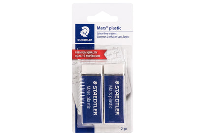 Mars Plastic Eraser, Two-Pack