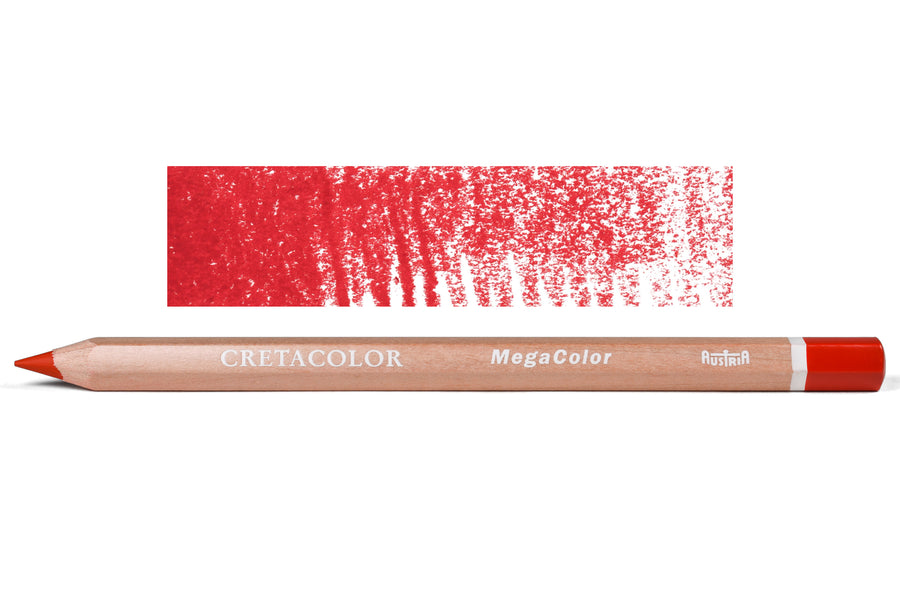 MegaColor Pencil, #15 Permanent Red Dark