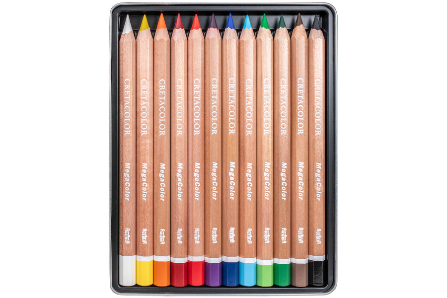 MegaColor Pencils, Set of 12