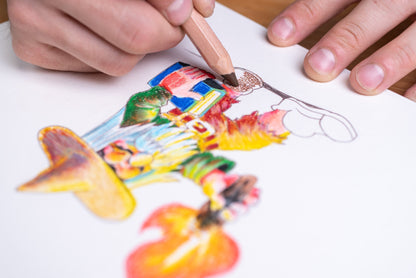 MegaColor Pencil, #13 Permanent Red Light